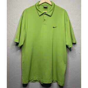 Nike Golf Mens Dri-FIT Polo Shirt XL Green